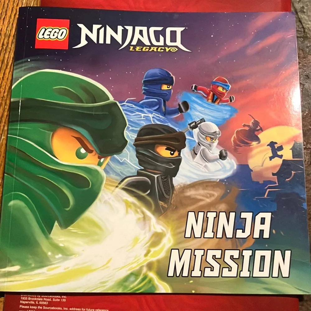 Lego‎ Ninjago & Hero Factory Book Set of Four - comic and reading styles